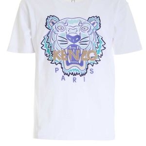 Tiger embroidered T-shirt KENZO
